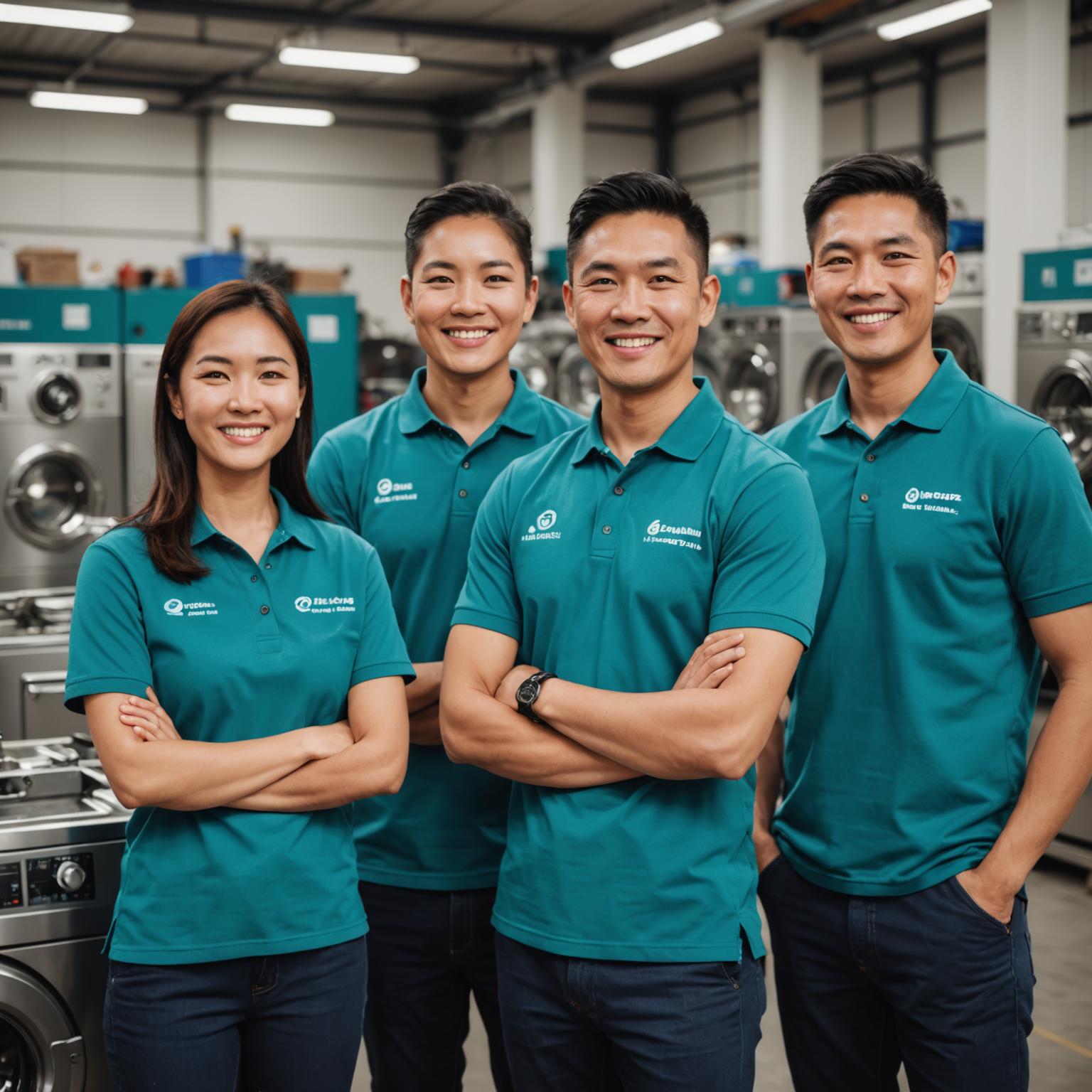Pasukan juruteknik GuidePro Servis
